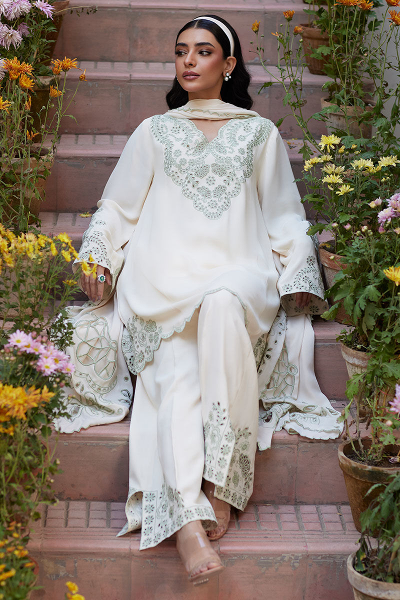 Ansab Jahangir | Eid Luxe Pret 25 | Tessa by Ansab Jahangir - Designer Dress - Type: Ladies Clothes - Available at Libayah - 100% Original