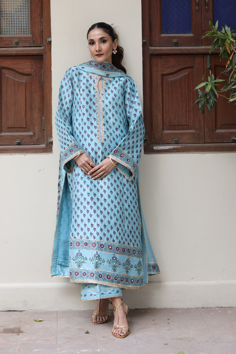 Ansab Jahangir | Eid Luxe Pret 25 | Myra by Ansab Jahangir - Designer Dress - Type: Ladies Clothes - Available at Libayah - 100% Original