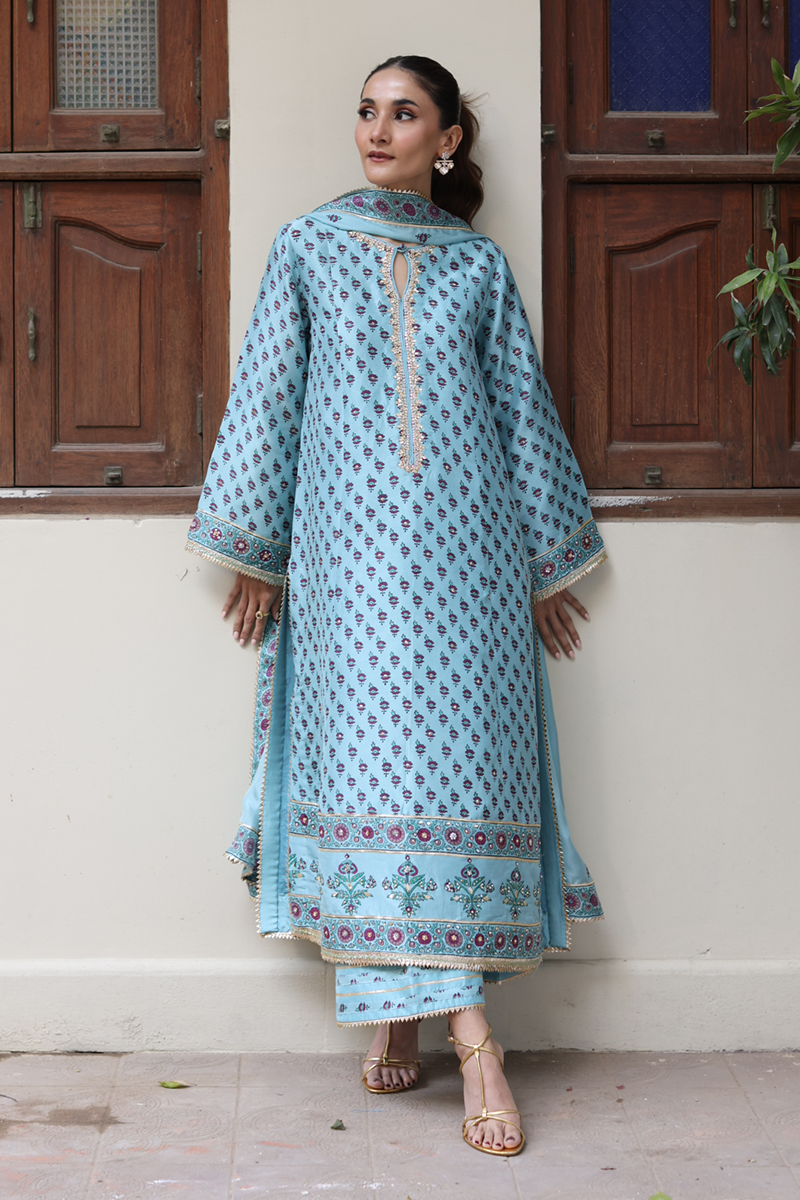 Ansab Jahangir | Eid Luxe Pret 25 | Myra by Ansab Jahangir - Designer Dress - Type: Ladies Clothes - Available at Libayah - 100% Original