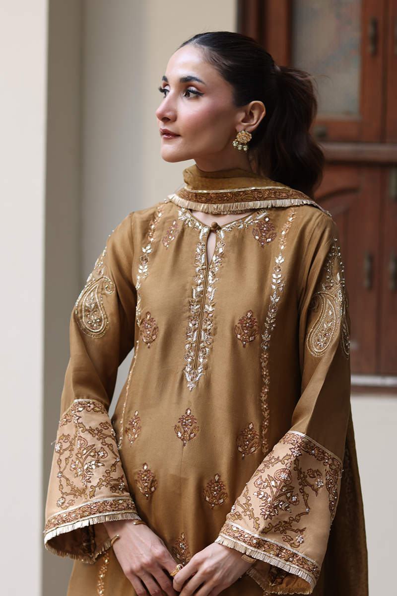 Ansab Jahangir | Eid Luxe Pret 25 | Nina by Ansab Jahangir - Designer Dress - Type: Ladies Clothes - Available at Libayah - 100% Original