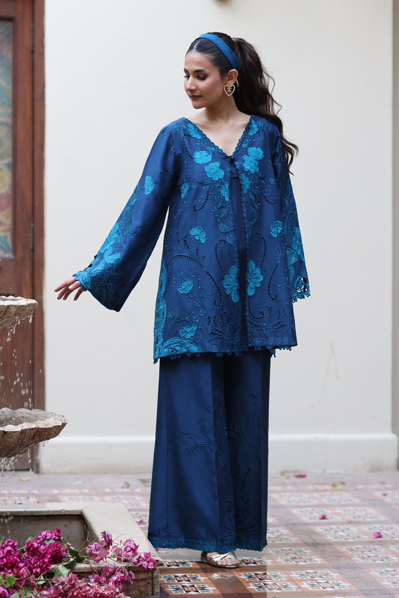 Ansab Jahangir | Eid Luxe Pret 25 | Donatella by Ansab Jahangir - Designer Dress - Type: Ladies Clothes - Available at Libayah - 100% Original