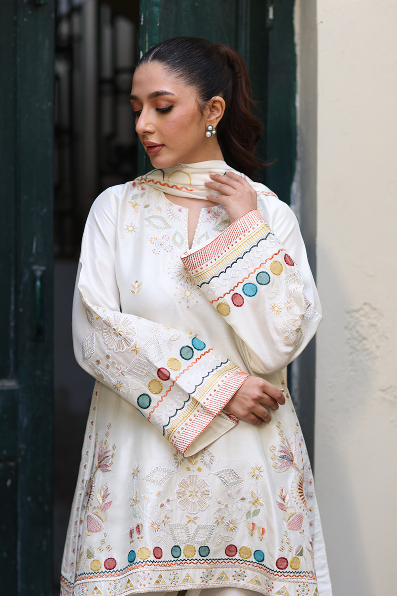 Ansab Jahangir | Eid Luxe Pret 25 | Mirella by Ansab Jahangir - Designer Dress - Type: Ladies Clothes - Available at Libayah - 100% Original