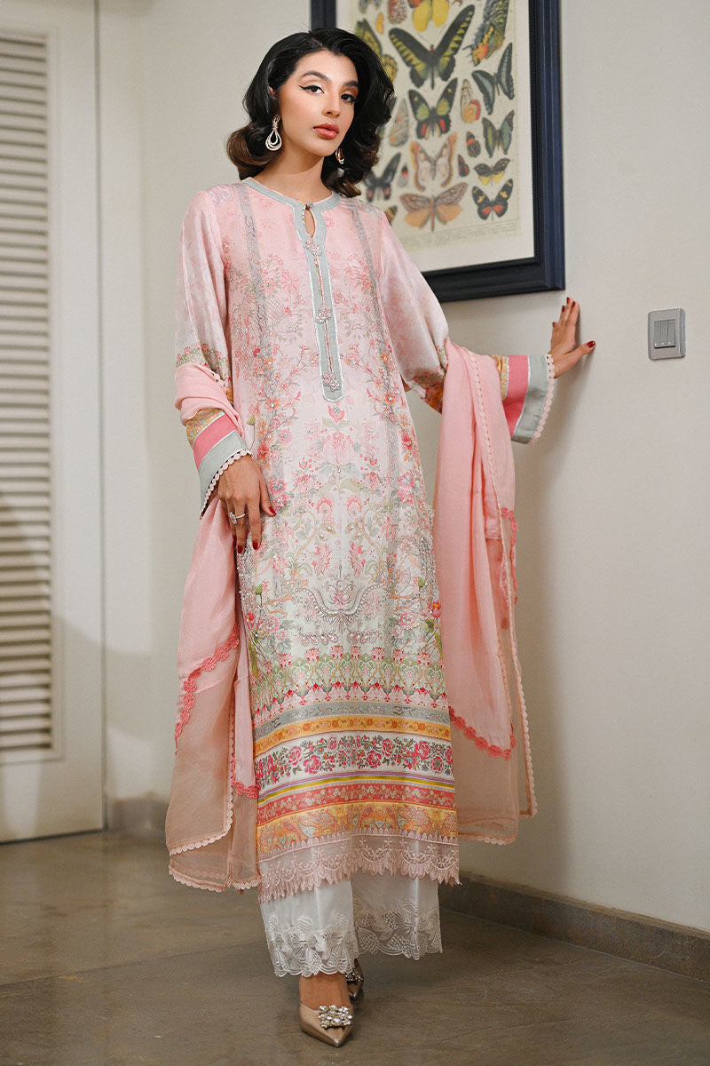 Ansab Jahangir | Secrets and Silk Eid Edit Silks 25 | Aviara Shirt and Dupatta by Ansab Jahangir - Designer Dress - Type: Ladies Clothes - Available at Libayah - 100% Original