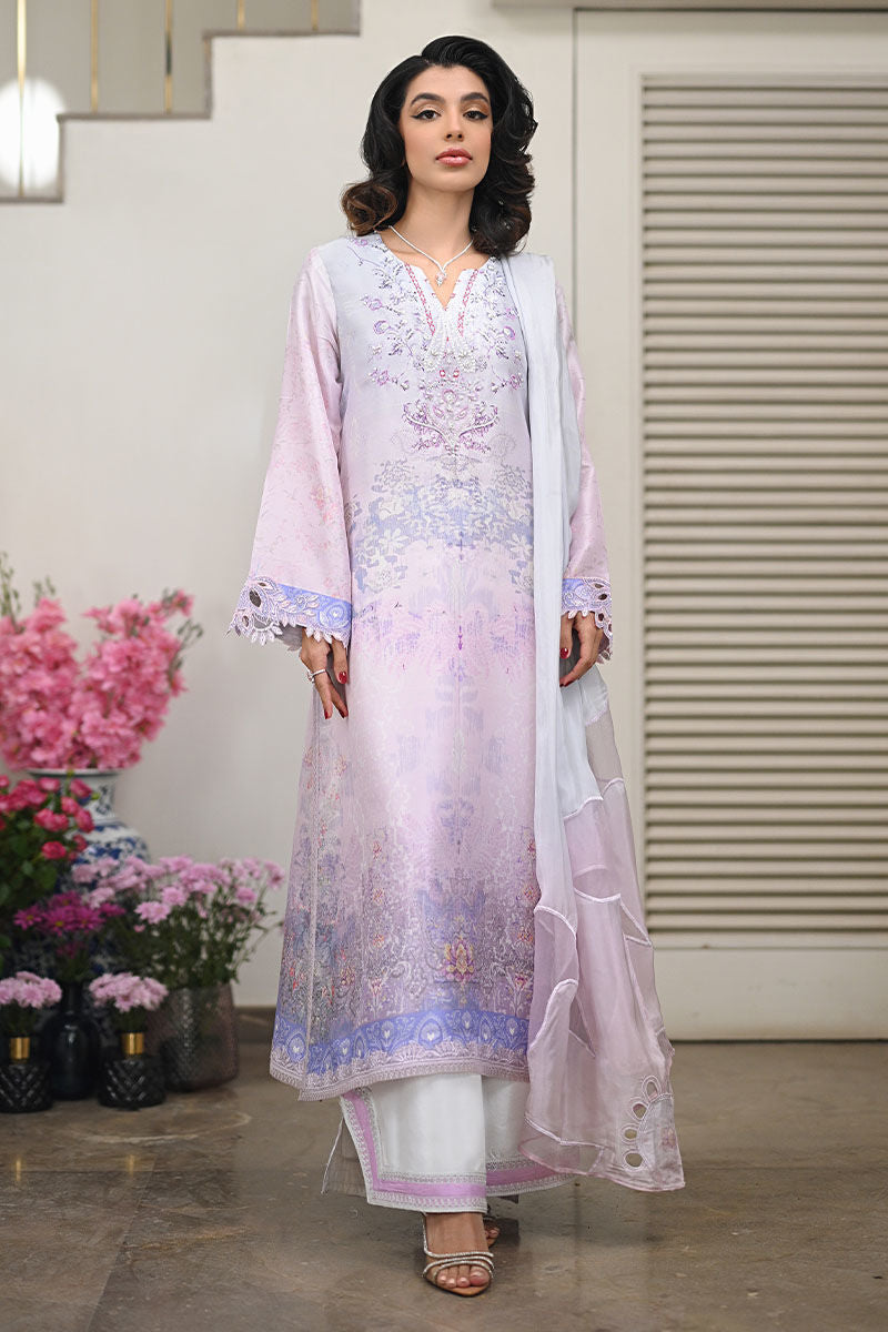 Ansab Jahangir | Secrets and Silk Eid Edit Silks 25 | Marisca Shirt and Dupatta by Ansab Jahangir - Designer Dress - Type: Ladies Clothes - Available at Libayah - 100% Original
