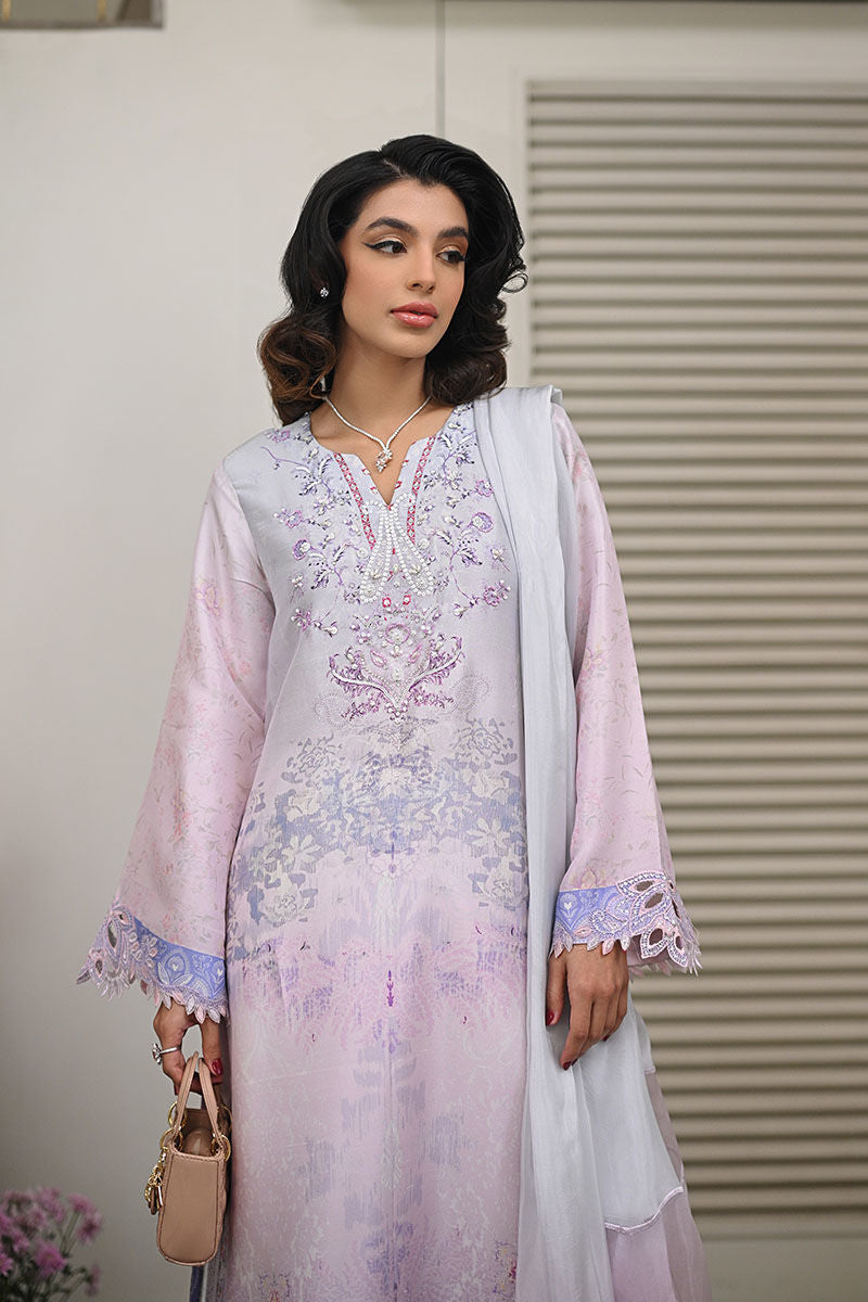 Ansab Jahangir | Secrets and Silk Eid Edit Silks 25 | Marisca Shirt and Dupatta by Ansab Jahangir - Designer Dress - Type: Ladies Clothes - Available at Libayah - 100% Original