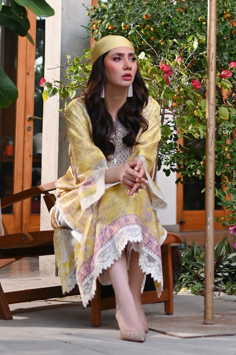 Ansab Jahangir | Secrets and Silk Eid Edit Silks 25 | Paloma Shirt and Dupatta by Ansab Jahangir - Designer Dress - Type: Ladies Clothes - Available at Libayah - 100% Original