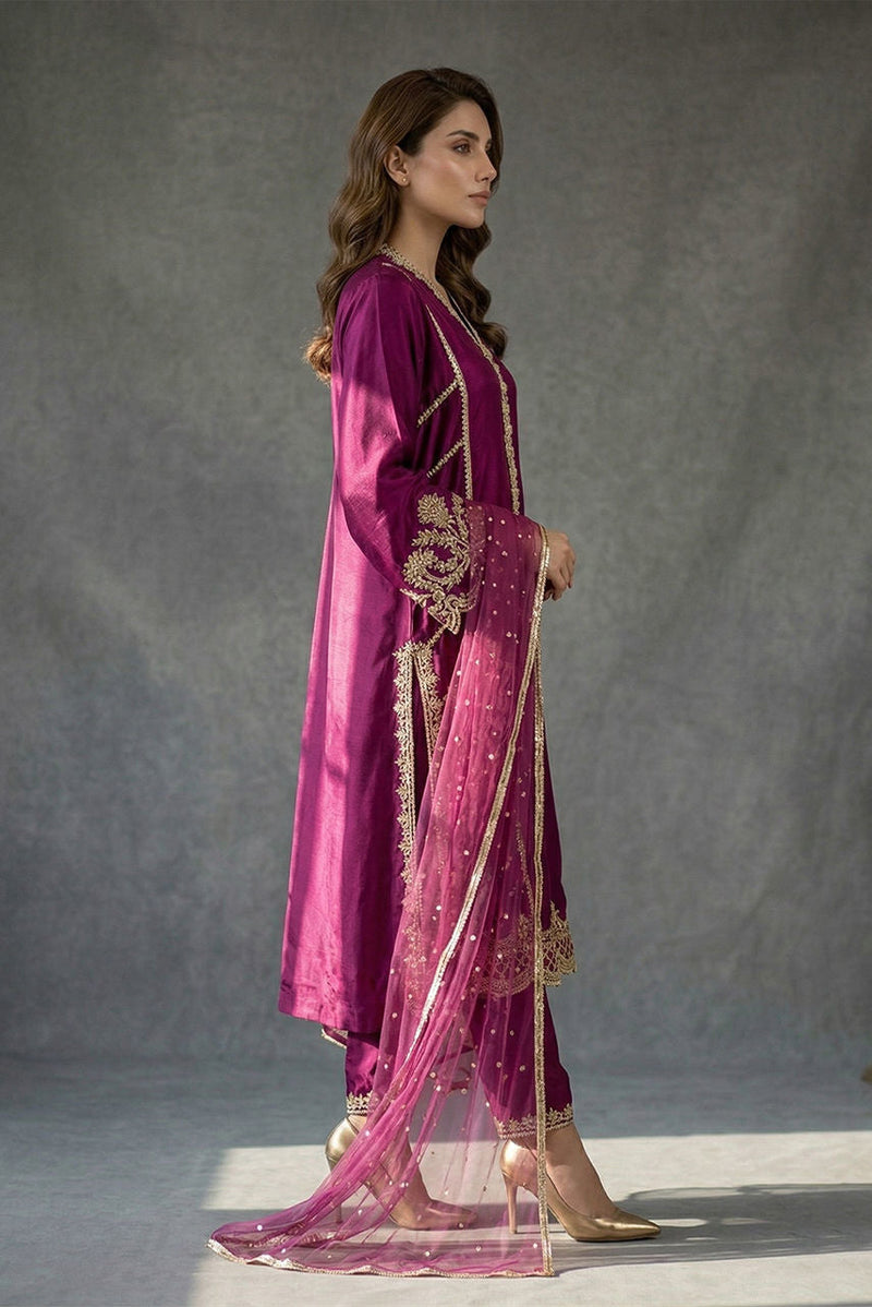 Deepak Perwani | Nazia Eid Edit 26 | KTD4203 by Deepak Perwani - Designer Dress  - Type : Ladies Clothes - Available at Libayah - 100% Original 