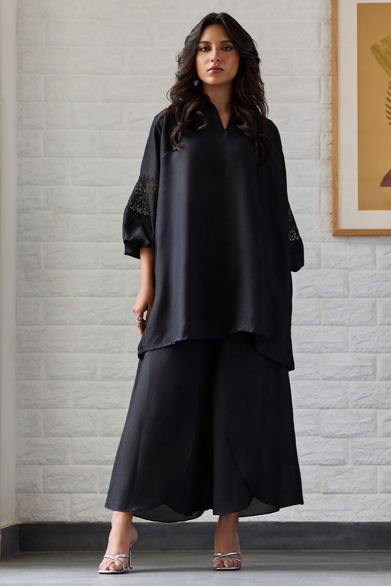 Deepak Perwani | Nazia Eid Edit 26 | Noir by Deepak Perwani - Designer Dress  - Type : Ladies Clothes - Available at Libayah - 100% Original 