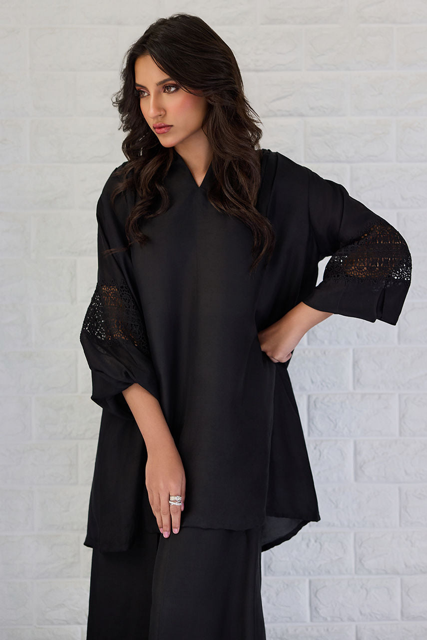Deepak Perwani | Nazia Eid Edit 26 | Noir by Deepak Perwani - Designer Dress  - Type : Ladies Clothes - Available at Libayah - 100% Original 