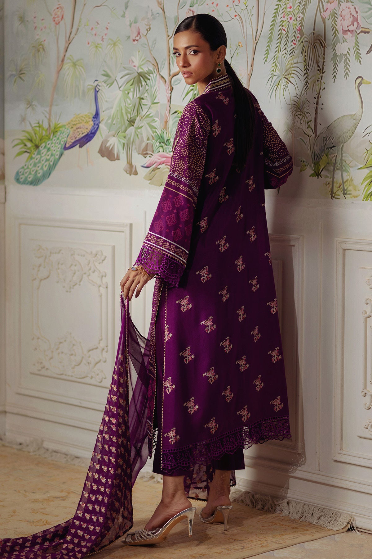 Annus Abrar | Elemental Festive | Hurmia (Shirt, Pants and Dupatta) by Annus Abrar - Designer Dress  - Type : Ladies Clothes - Available at Libayah - 100% Original 
