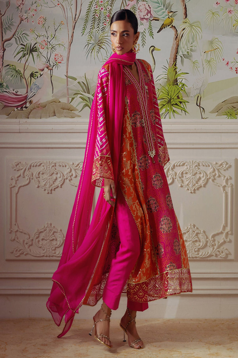 Annus Abrar | Elemental Festive | Rumniya (Shirt, Pants and Dupatta) by Annus Abrar - Designer Dress  - Type : Ladies Clothes - Available at Libayah - 100% Original 