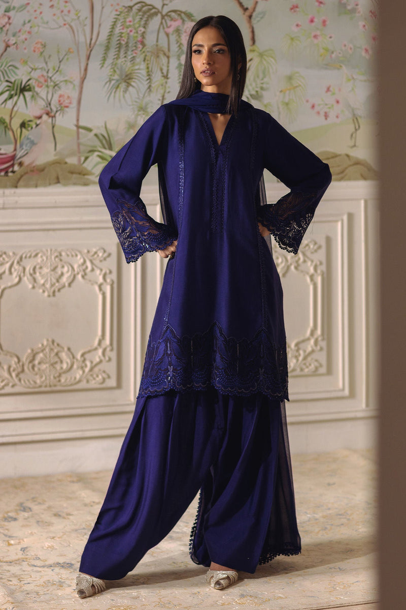 Annus Abrar | Elemental Festive | Baraan (Shirt, Pants and Dupatta) by Annus Abrar - Designer Dress  - Type : Ladies Clothes - Available at Libayah - 100% Original 