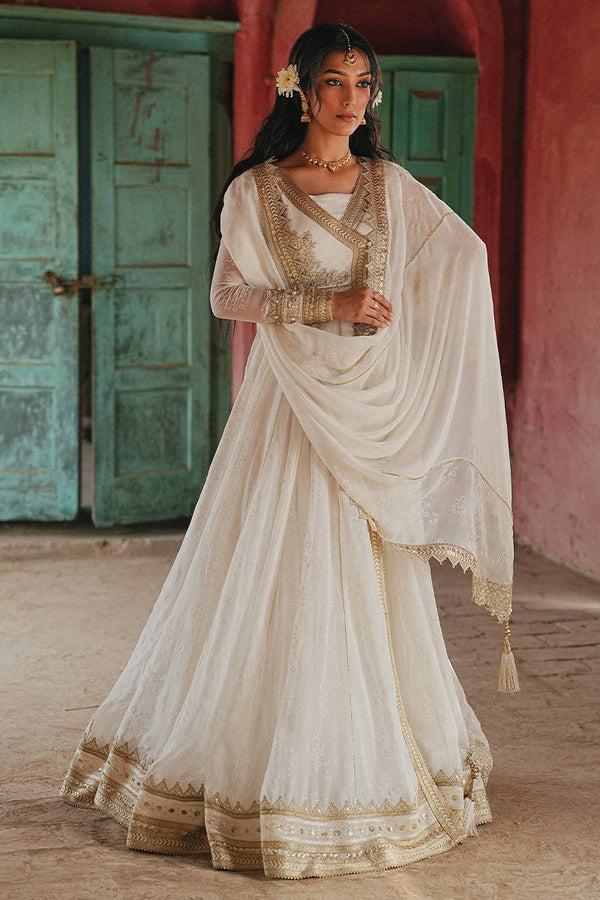 MNR | Farid Manzil Luxury Pret 26 | Noor-e-Chaand - by Libayah - Registered Vendor of : MNR - 100% Original Designer Dress