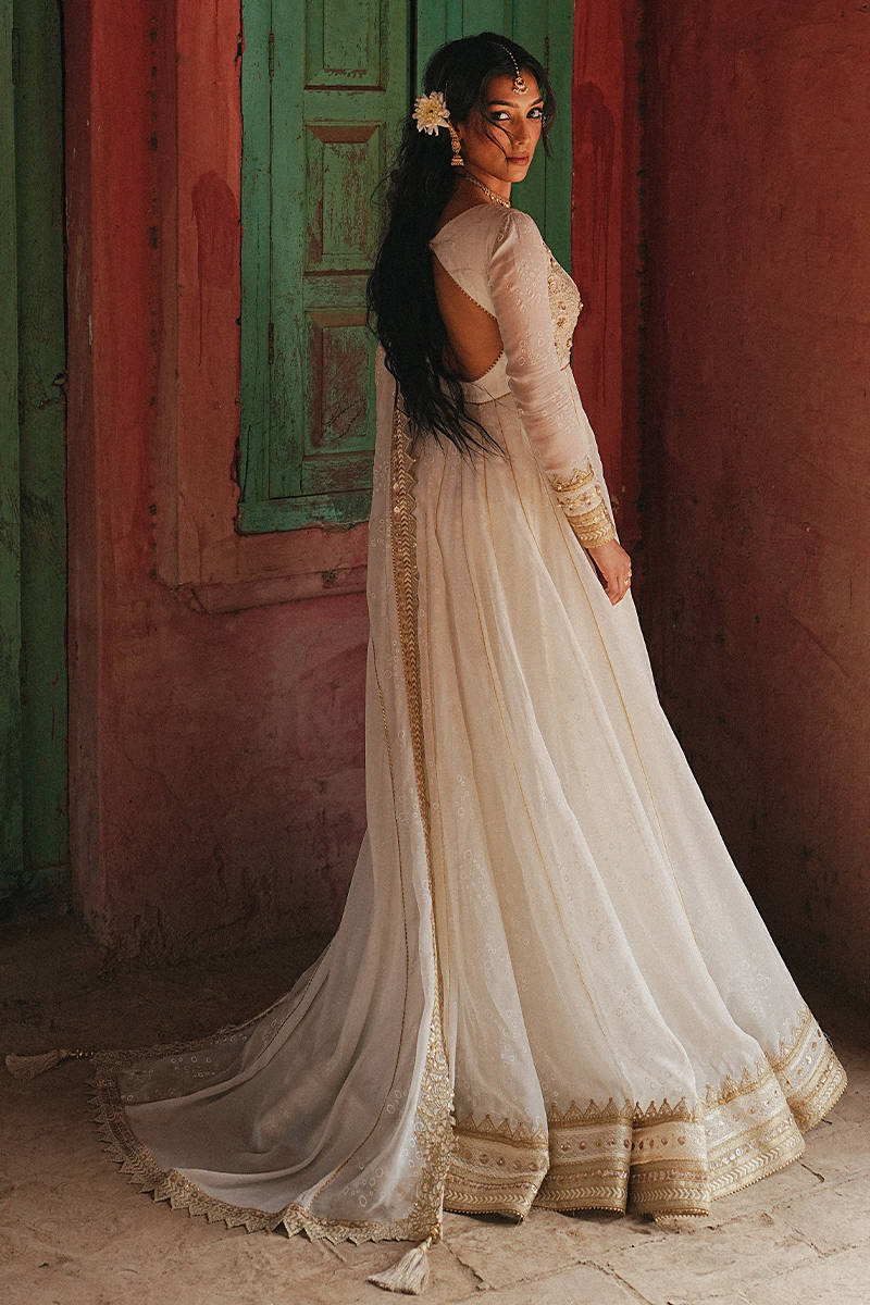 MNR | Farid Manzil Luxury Pret 26 | Noor-e-Chaand - by Libayah - Registered Vendor of : MNR - 100% Original Designer Dress