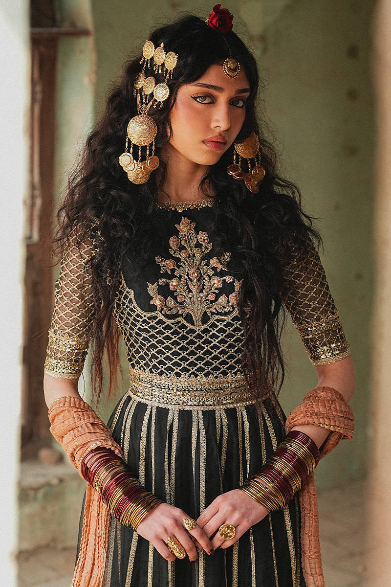 MNR | Farid Manzil Luxury Pret 26 | Ronak-e-Chaman - by Libayah - Registered Vendor of : MNR - 100% Original Designer Dress