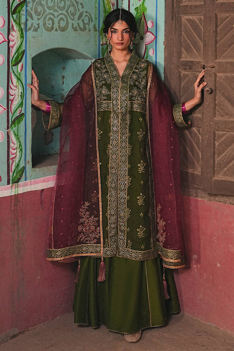 MNR | Farid Manzil Luxury Pret 26 | Ronak-e-Bahar - by Libayah - Registered Vendor of : MNR - 100% Original Designer Dress