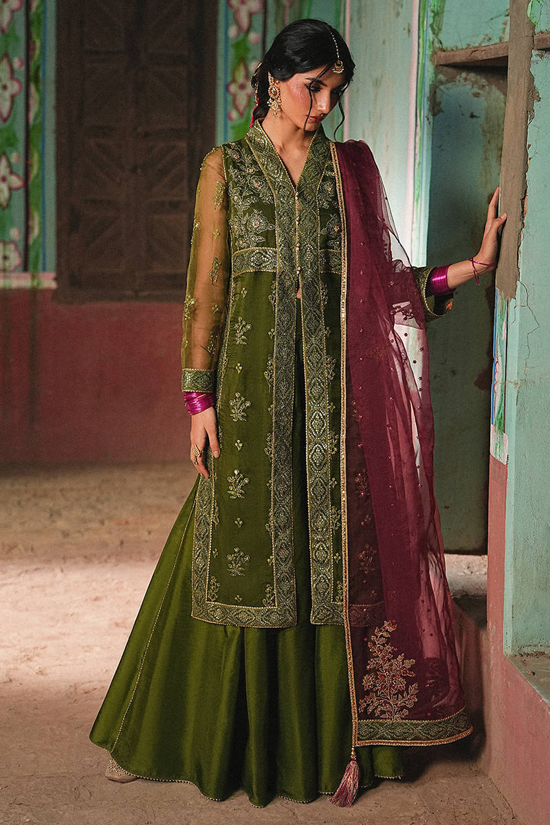MNR | Farid Manzil Luxury Pret 26 | Ronak-e-Bahar - by Libayah - Registered Vendor of : MNR - 100% Original Designer Dress