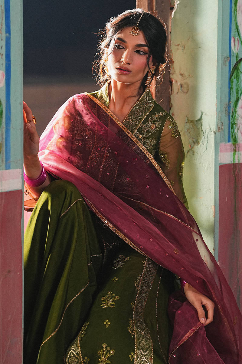 MNR | Farid Manzil Luxury Pret 26 | Ronak-e-Bahar - by Libayah - Registered Vendor of : MNR - 100% Original Designer Dress