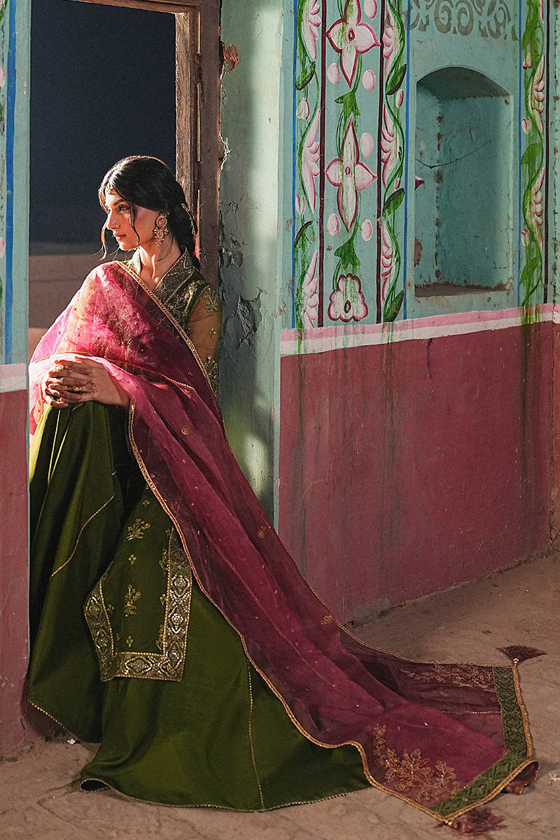 MNR | Farid Manzil Luxury Pret 26 | Ronak-e-Bahar - by Libayah - Registered Vendor of : MNR - 100% Original Designer Dress