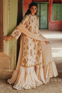 MNR | Farid Manzil Luxury Pret 26 | Noor-e-Bahar - by Libayah - Registered Vendor of : MNR - 100% Original Designer Dress