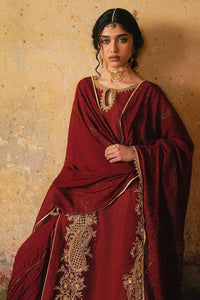 MNR | Farid Manzil Luxury Pret 26 | Surkh-e-Bahar - by Libayah - Registered Vendor of : MNR - 100% Original Designer Dress