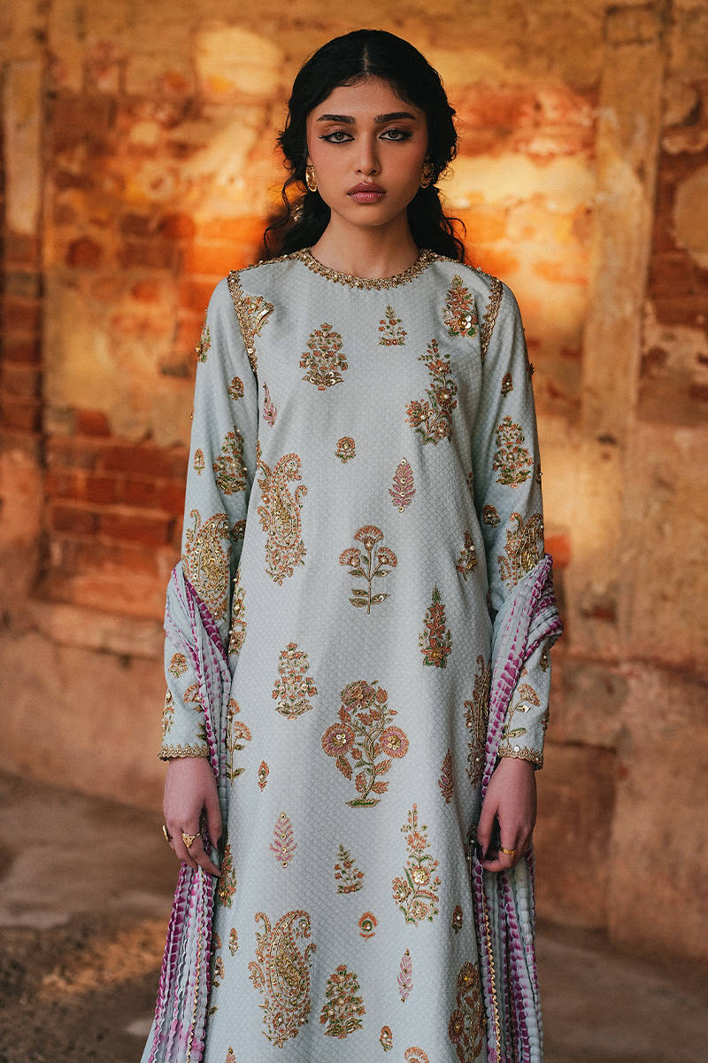 MNR | Farid Manzil Luxury Pret 26 | Zeenat-e-Bahar - by Libayah - Registered Vendor of : MNR - 100% Original Designer Dress