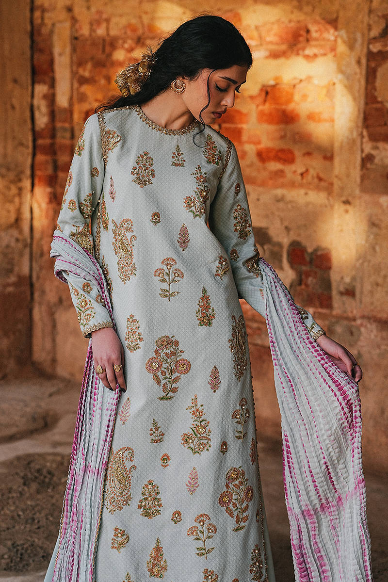 MNR | Farid Manzil Luxury Pret 26 | Zeenat-e-Bahar - by Libayah - Registered Vendor of : MNR - 100% Original Designer Dress