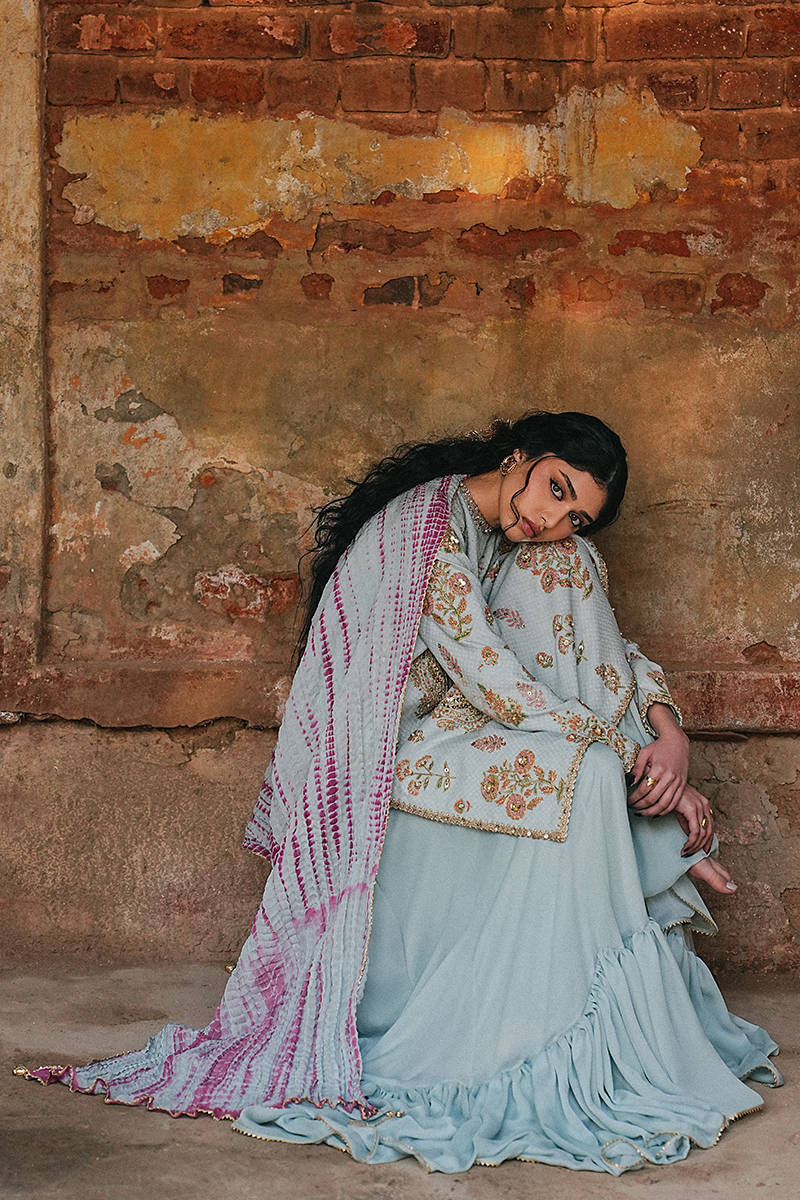 MNR | Farid Manzil Luxury Pret 26 | Zeenat-e-Bahar - by Libayah - Registered Vendor of : MNR - 100% Original Designer Dress