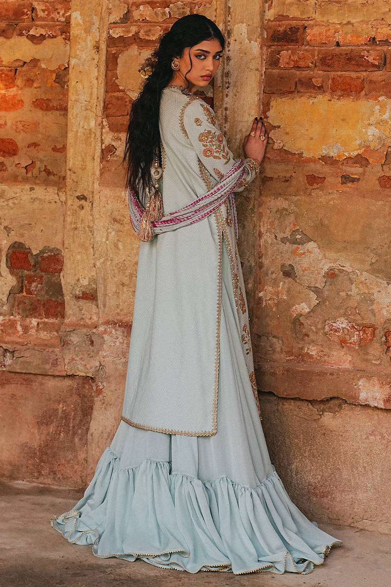 MNR | Farid Manzil Luxury Pret 26 | Zeenat-e-Bahar - by Libayah - Registered Vendor of : MNR - 100% Original Designer Dress