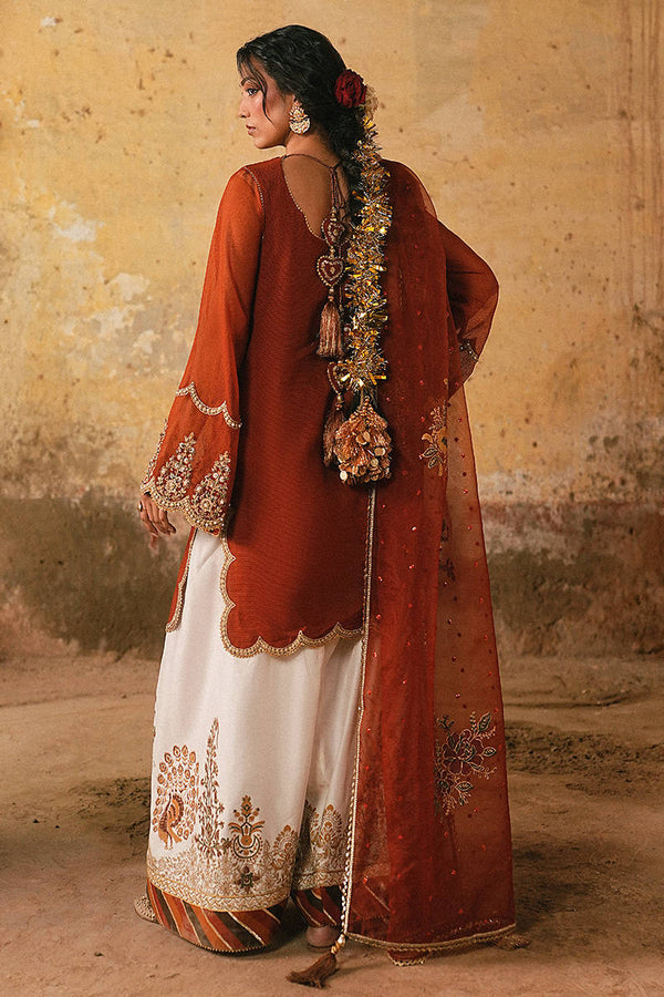 MNR | Farid Manzil Luxury Pret 26 | Shabnam-e-Bahar - by Libayah - Registered Vendor of : MNR - 100% Original Designer Dress
