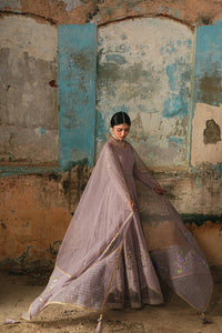 MNR | Farid Manzil Luxury Pret 26 | Sahar-e-Lilac - by Libayah - Registered Vendor of : MNR - 100% Original Designer Dress