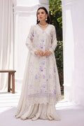 Ansab Jahangir | Digital Silk | Lila Shirt And Dupatta by Ansab Jahangir - Designer Dress  - Type : Ladies Clothes - Available at Libayah - 100% Original 
