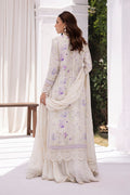 Ansab Jahangir | Digital Silk | Lila Shirt And Dupatta by Ansab Jahangir - Designer Dress  - Type : Ladies Clothes - Available at Libayah - 100% Original 