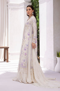 Ansab Jahangir | Digital Silk | Lila Shirt And Dupatta by Ansab Jahangir - Designer Dress  - Type : Ladies Clothes - Available at Libayah - 100% Original 