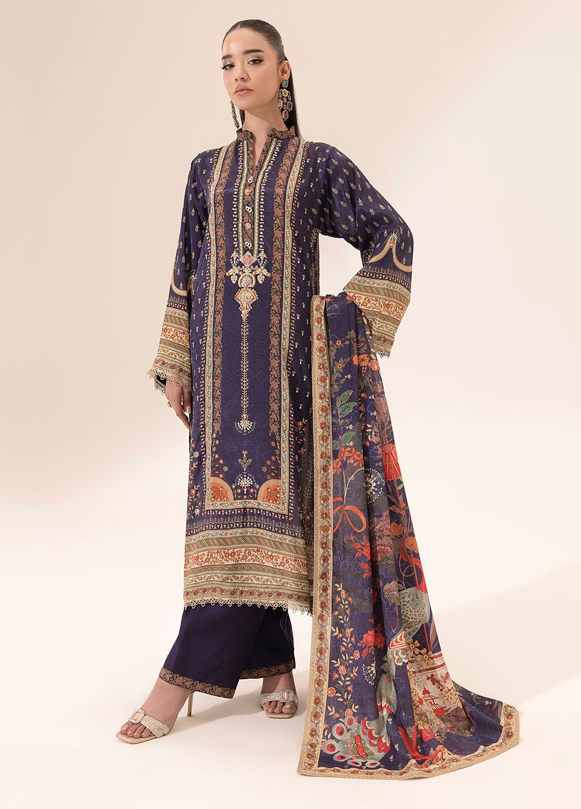 Sahane | Suay Silk Handwork Edit | CT-15006 ETHER - SUAY by Sahane - Designer Dress - Type: Ladies Clothes - Available at Libayah - 100% Original