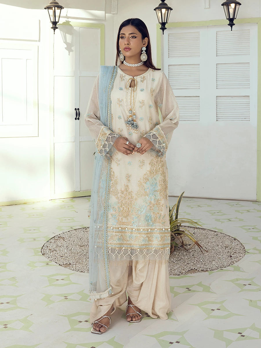 Salitex | Signature Festive Chiffon | SUNW6NO005UT by Salitex - Designer Dress - Type: Ladies Clothes - Available at Libayah - 100% Original