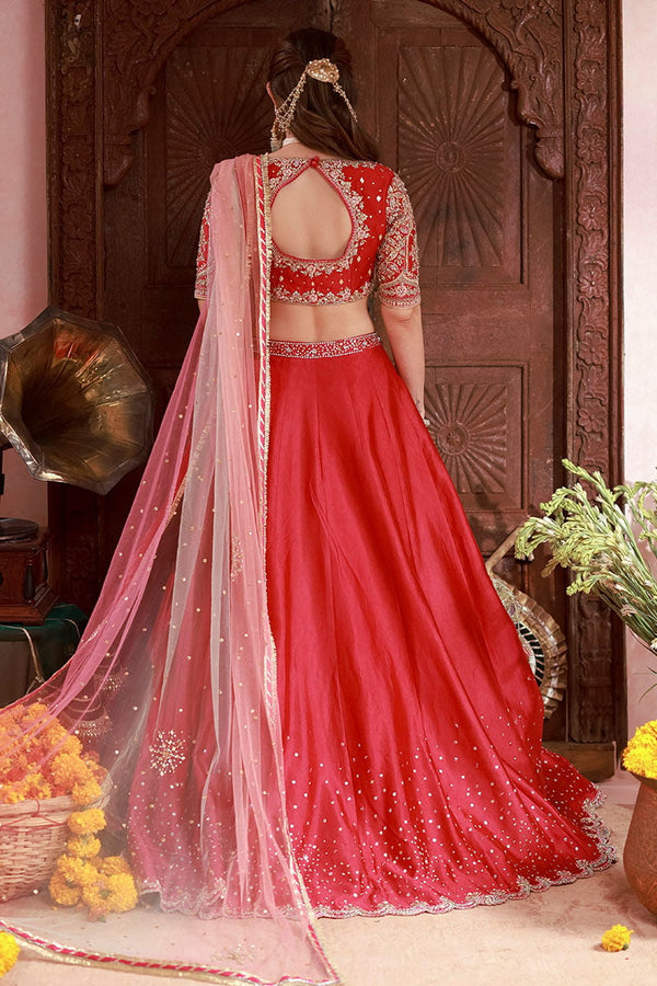 Ansab Jahangir | The Rani Edit | Sanaya by Ansab Jahangir - Designer Dress  - Type : Ladies Clothes - Available at Libayah - 100% Original 