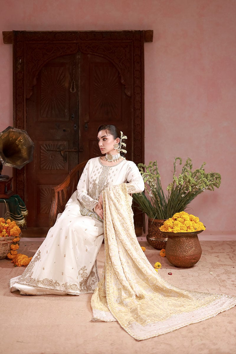 Ansab Jahangir | The Rani Edit | Zainab by Ansab Jahangir - Designer Dress  - Type : Ladies Clothes - Available at Libayah - 100% Original 
