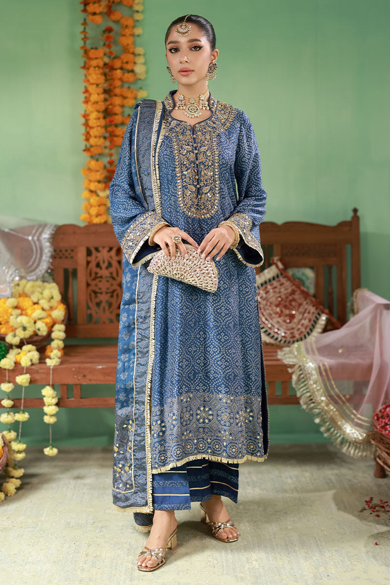 Ansab Jahangir | The Rani Edit | Zohra by Ansab Jahangir - Designer Dress  - Type : Ladies Clothes - Available at Libayah - 100% Original 