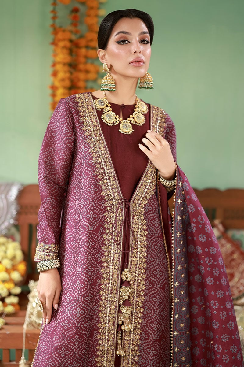 Ansab Jahangir | The Rani Edit | Yasmeen by Ansab Jahangir - Designer Dress  - Type : Ladies Clothes - Available at Libayah - 100% Original 