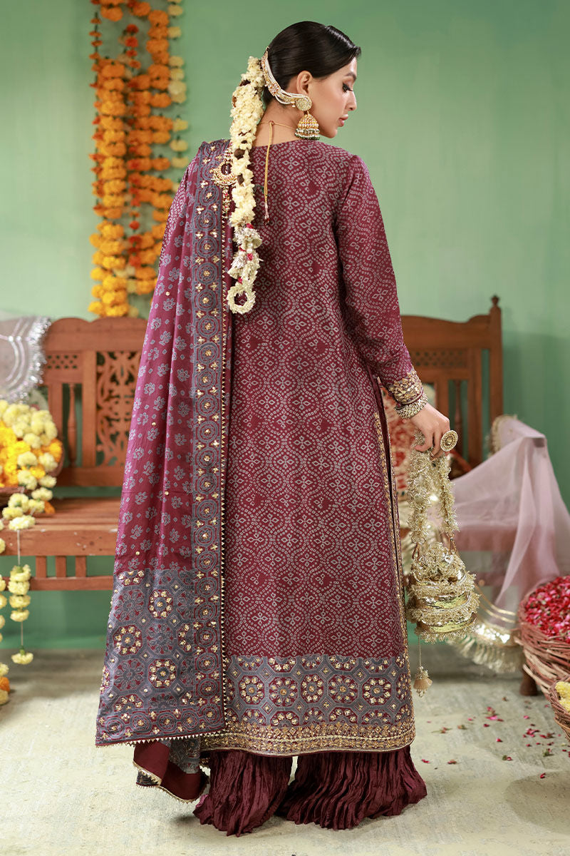 Ansab Jahangir | The Rani Edit | Yasmeen by Ansab Jahangir - Designer Dress  - Type : Ladies Clothes - Available at Libayah - 100% Original 