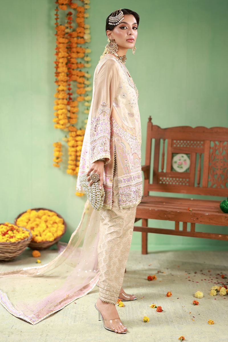 Ansab Jahangir | The Rani Edit | Nahal by Ansab Jahangir - Designer Dress  - Type : Ladies Clothes - Available at Libayah - 100% Original 
