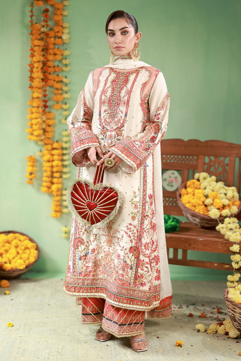 Ansab Jahangir | The Rani Edit | Sidra by Ansab Jahangir - Designer Dress  - Type : Ladies Clothes - Available at Libayah - 100% Original 
