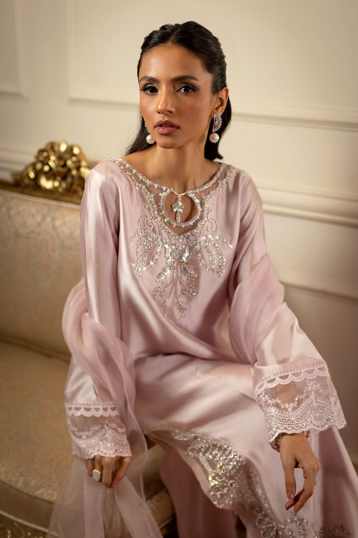 Annus Abrar | Zeh Eid Edit | Leyana by Annus Abrar - Designer Dress  - Type : Ladies Clothes - Available at Libayah - 100% Original 