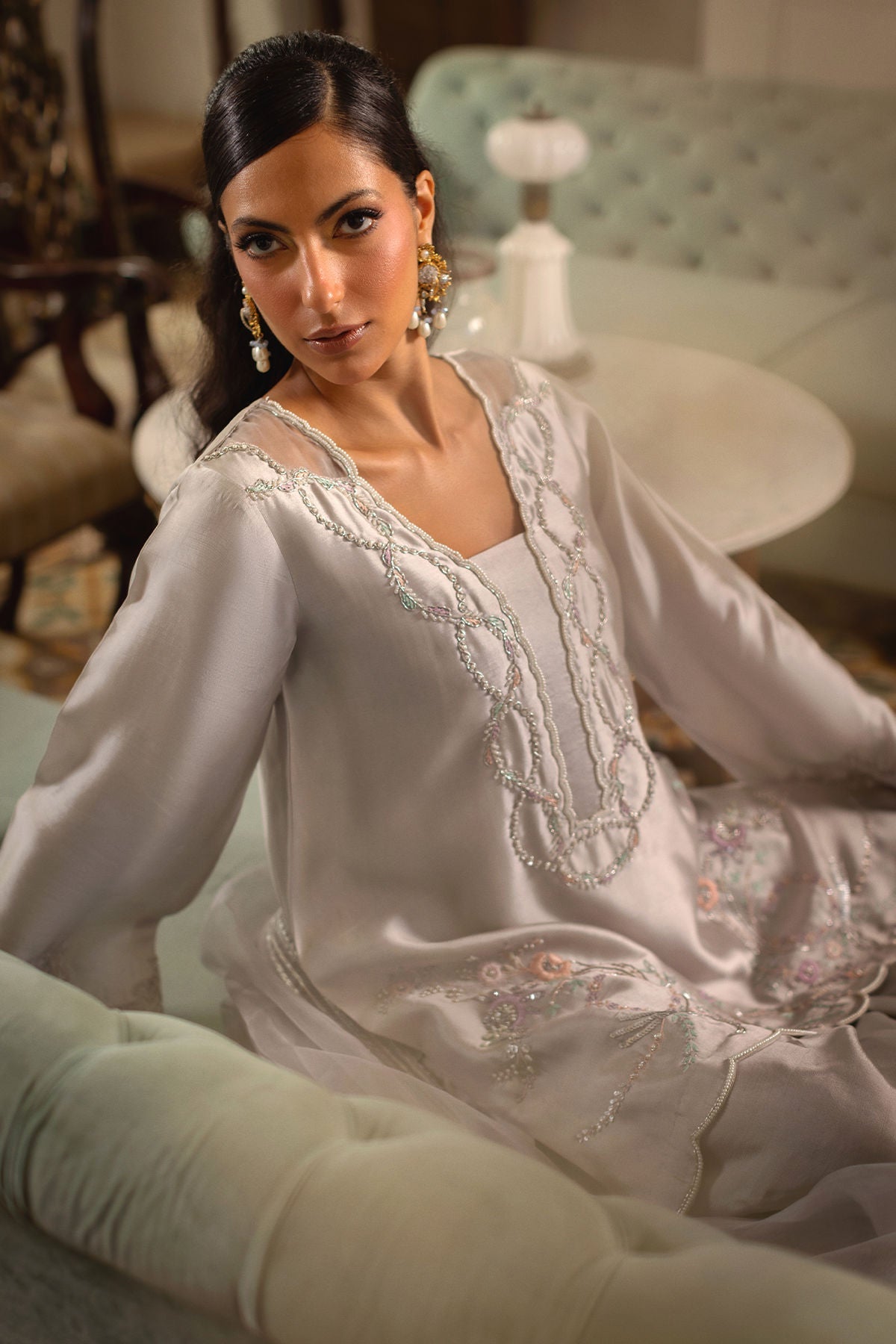 Annus Abrar | Zeh Eid Edit | Kiri by Annus Abrar - Designer Dress  - Type : Ladies Clothes - Available at Libayah - 100% Original 