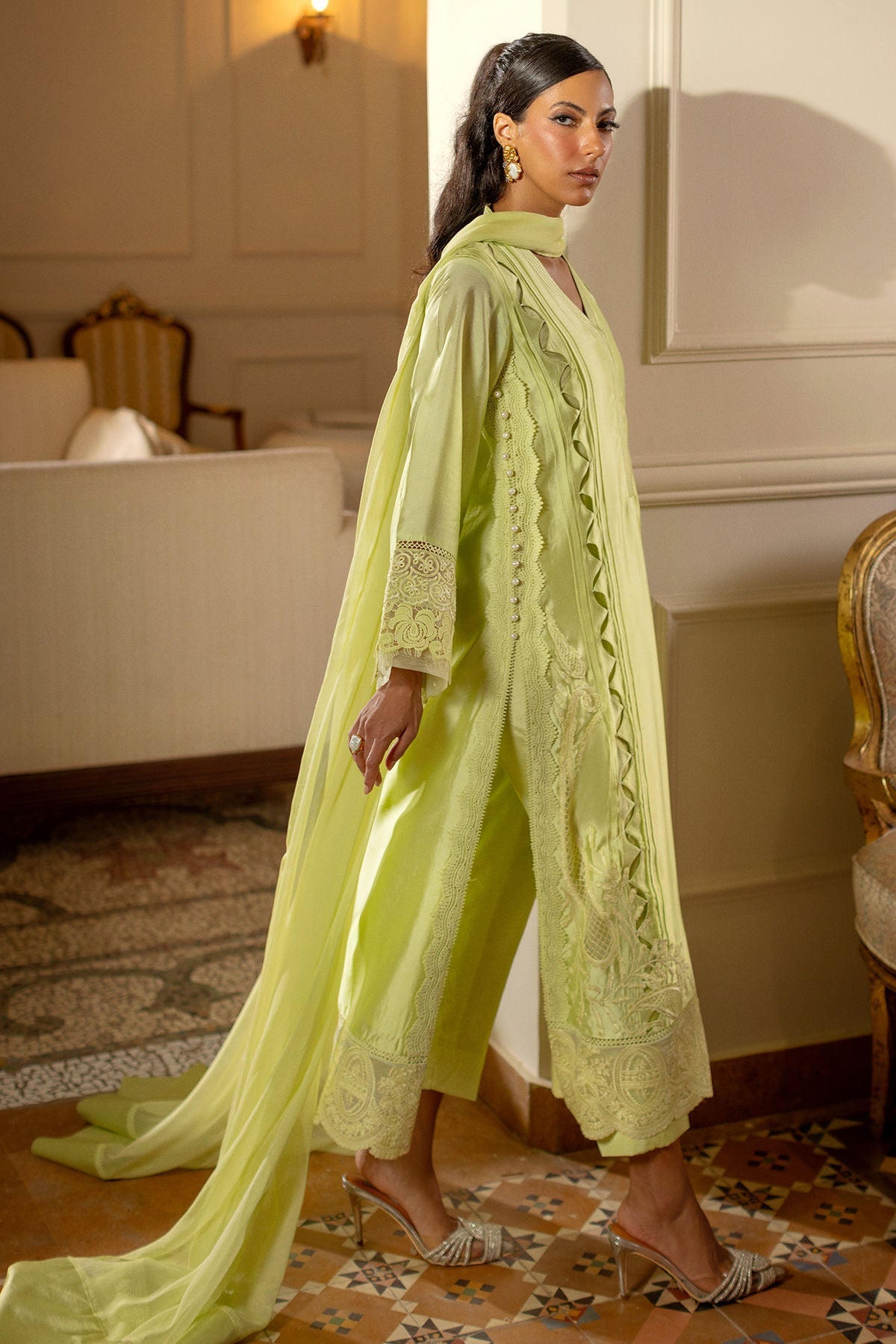 Annus Abrar | Zeh Eid Edit | Zarrin by Annus Abrar - Designer Dress  - Type : Ladies Clothes - Available at Libayah - 100% Original 
