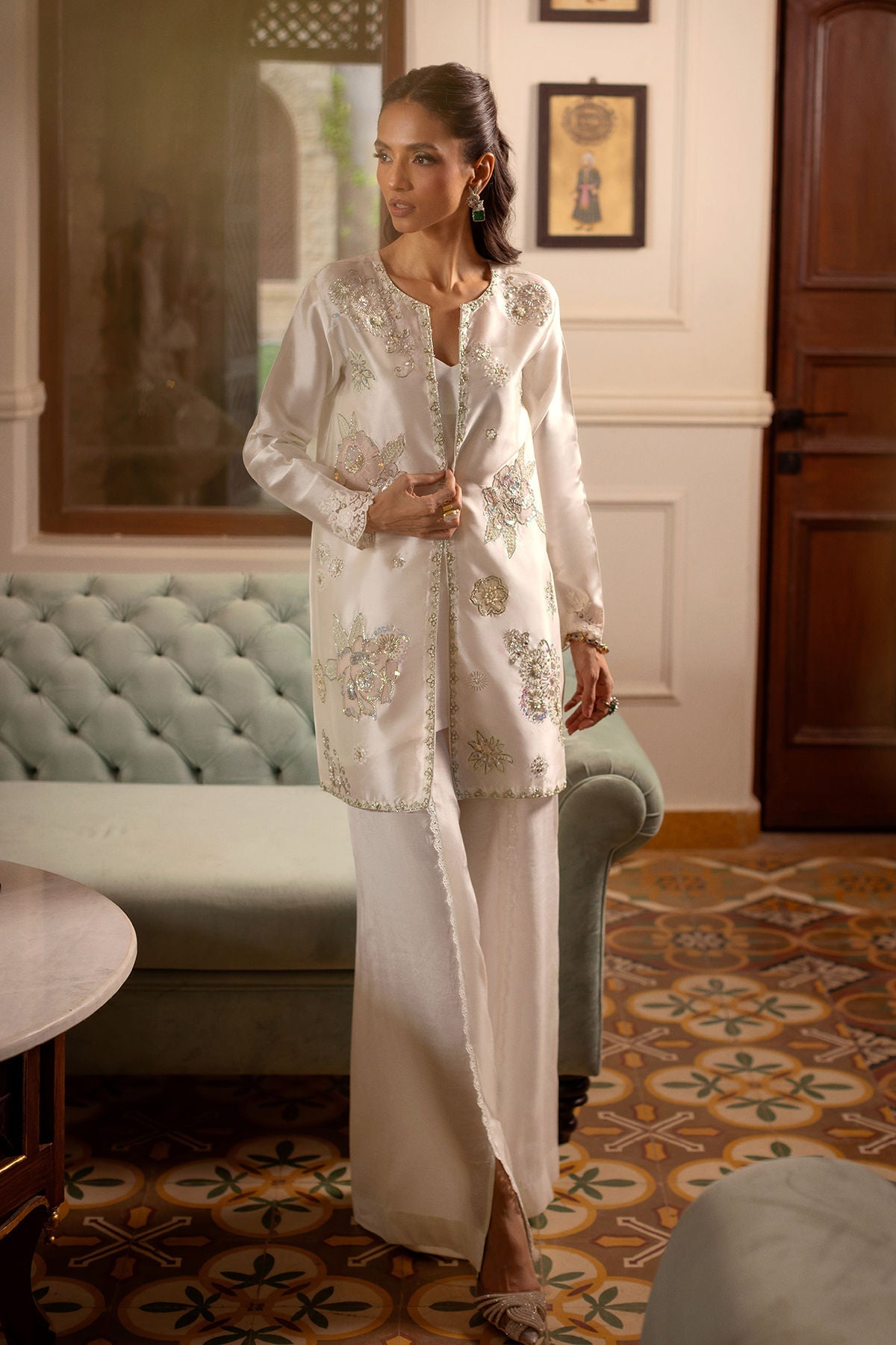 Annus Abrar | Zeh Eid Edit | Azeza by Annus Abrar - Designer Dress  - Type : Ladies Clothes - Available at Libayah - 100% Original 