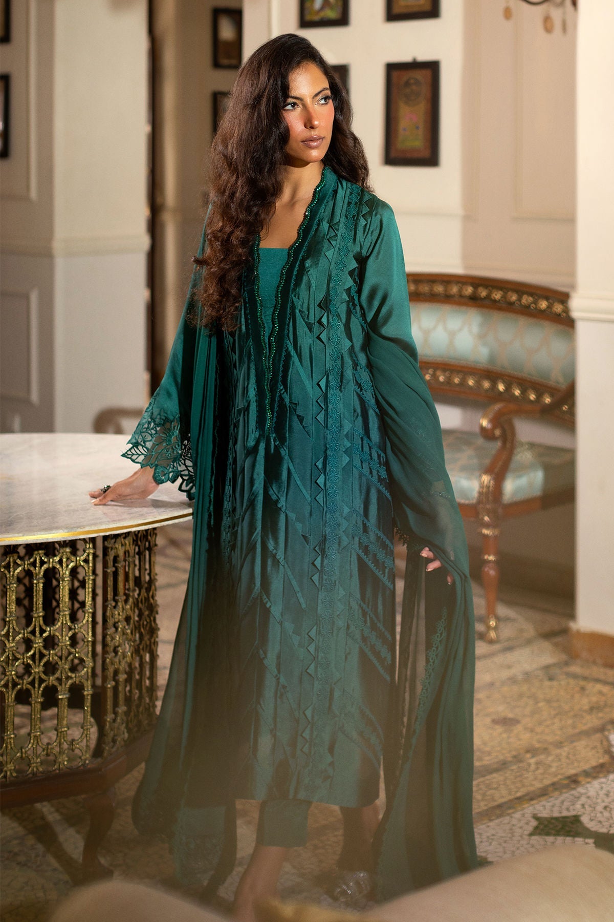Annus Abrar | Zeh Eid Edit | Fareba by Annus Abrar - Designer Dress  - Type : Ladies Clothes - Available at Libayah - 100% Original 