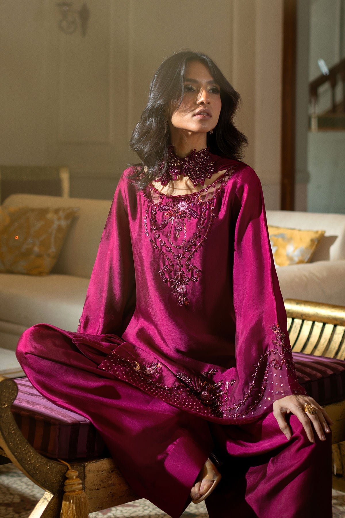 Annus Abrar | Zeh Eid Edit | Zevana by Annus Abrar - Designer Dress  - Type : Ladies Clothes - Available at Libayah - 100% Original 