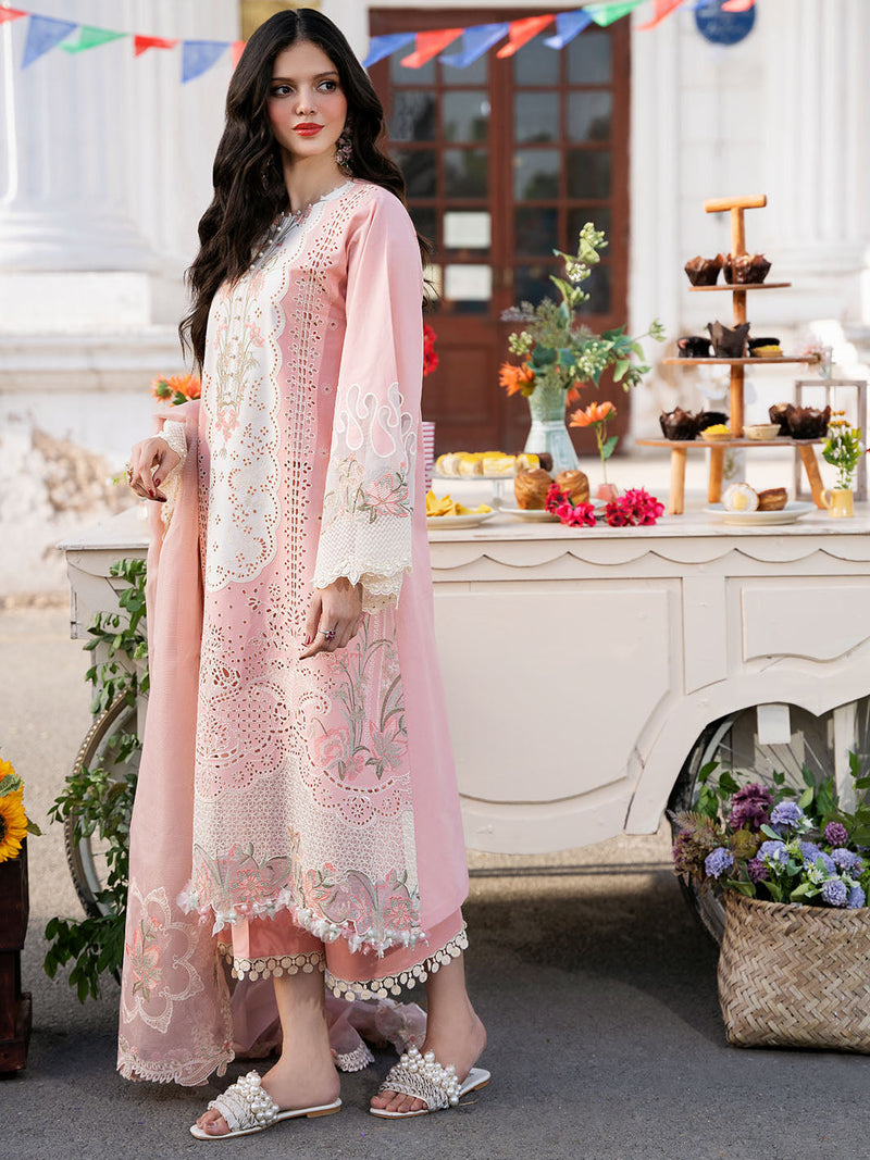Bin Ilyas | Clara Embroidered Lawn 24 | 216 - A by Bin Ilyas - Designer Dress - Type: Ladies Clothes - Available at Libayah - 100% Original